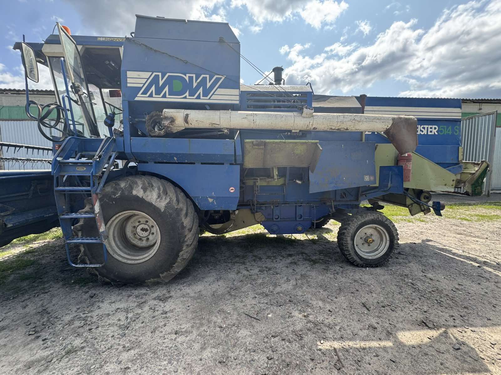 Комбайн MDW 514S 1992р випуску відремонтований двигун перкінс 96 кВ