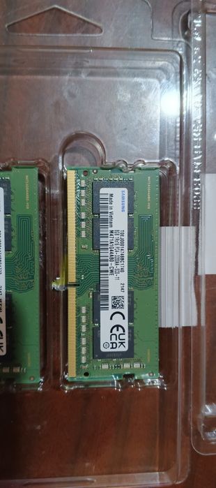 Оперативна памʼять ОЗУ Samsung 2 x 8gb ddr4 SO-DIMM 3200 cl22 1Rx16