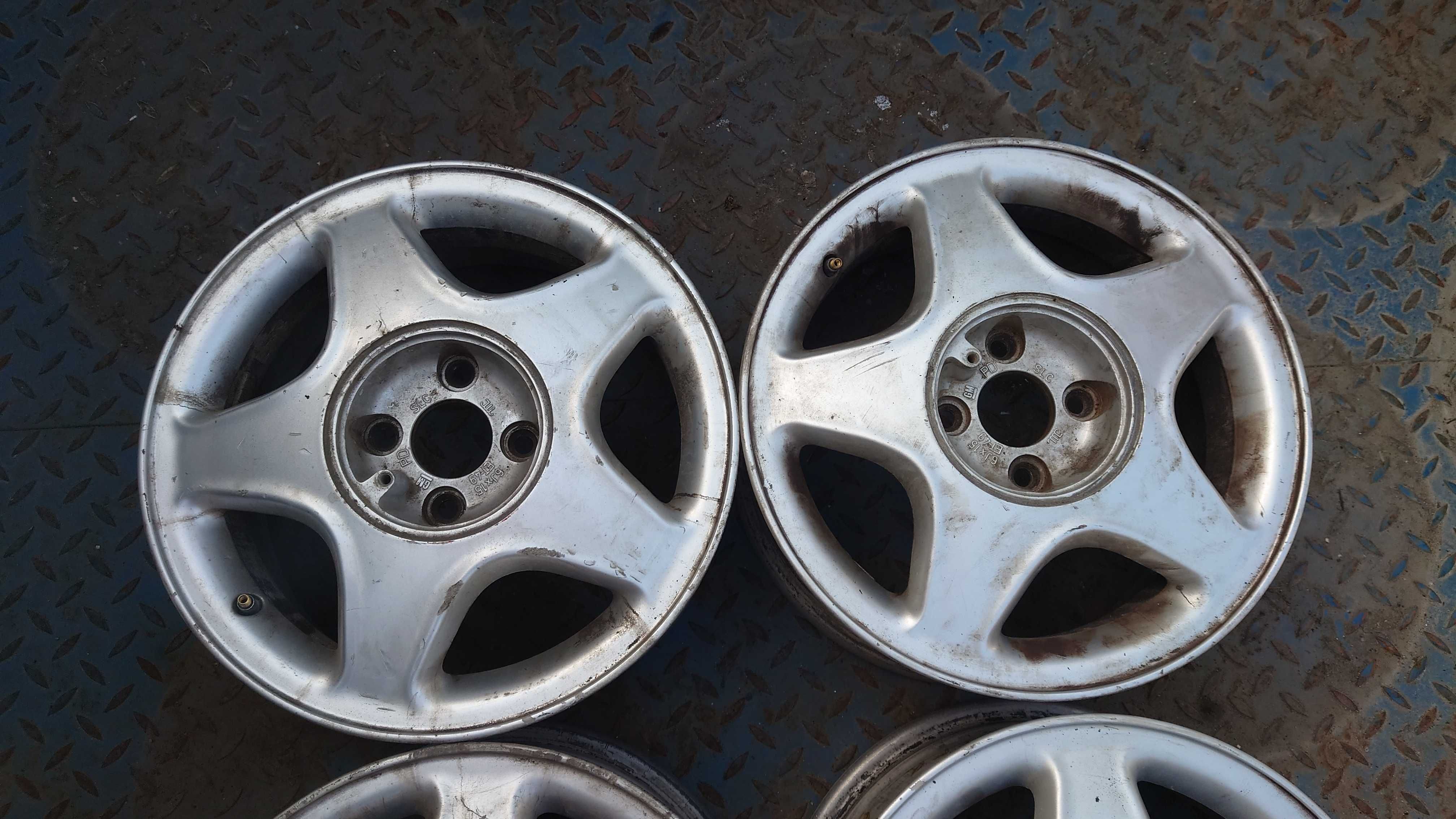 Opel Felgi Aluminiowe Alusy Alufelgi 15' 15 Cali 4x100