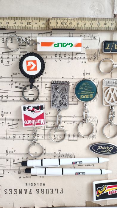 Porta chaves antigos - Marcas de carros