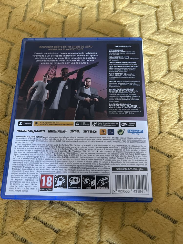 GTA V para o ps5