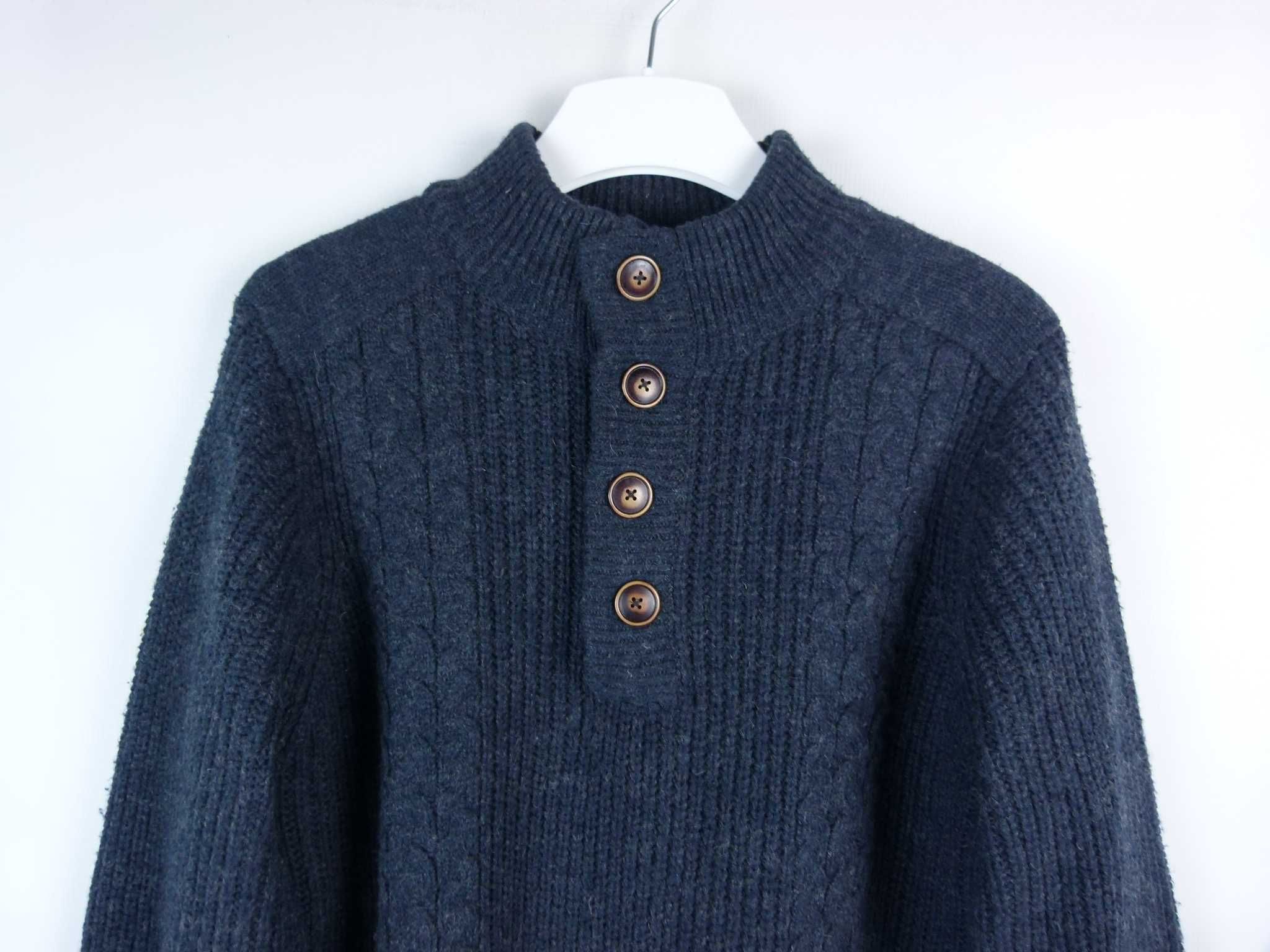 Dunnes Stores męski sweter ze stójką z wool / M