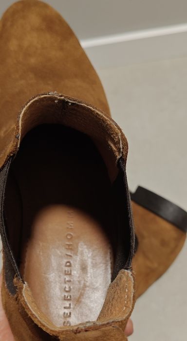 Selected Homme sztyblety zamszowe 44