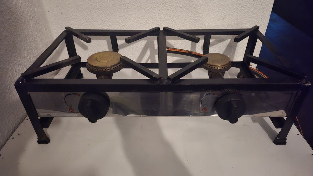 Trempe / fogão a gás 2 bocas