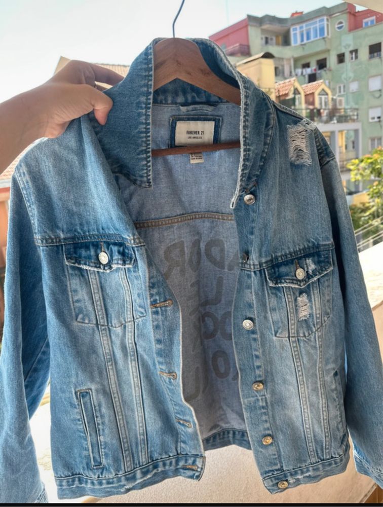 Jaqueta Jeans semi nova
