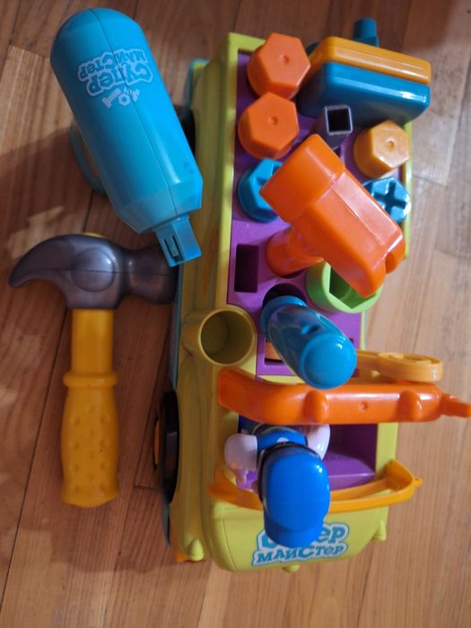 Машина Limo toy "Ваговозик" з інструментами