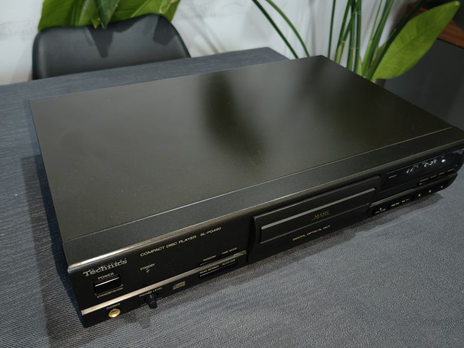 Odtwarzacz CD Technics SL PG-490 Wejście optyczne Sprawny ładny poleca