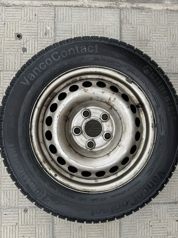 Шини 205/65/16С - 4 шт Continental оригінал з Німеччини