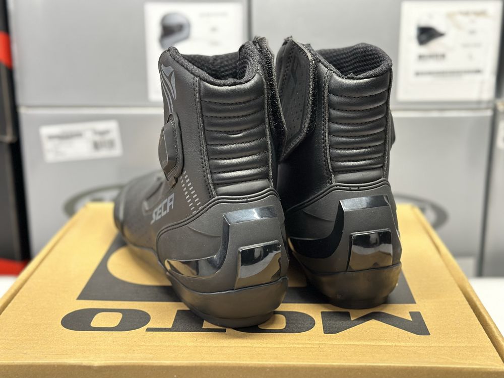 Niskie buty motocyklowe Seca Sprint III rozmiar 42, zamek, Slidery!