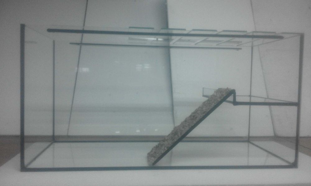 Aqaterrarium na żółwia wodno lądowego 80x40x60. Także na każdy wymiar.