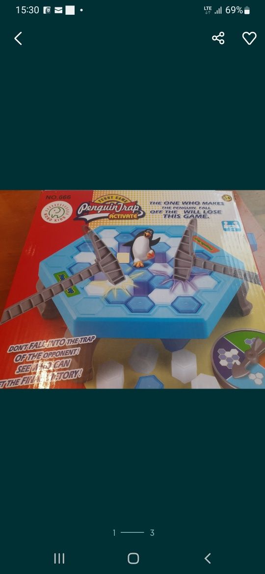 Elementy do gry pingwin nanlodzie Gra pingwin w pulapce, pinguin Trap