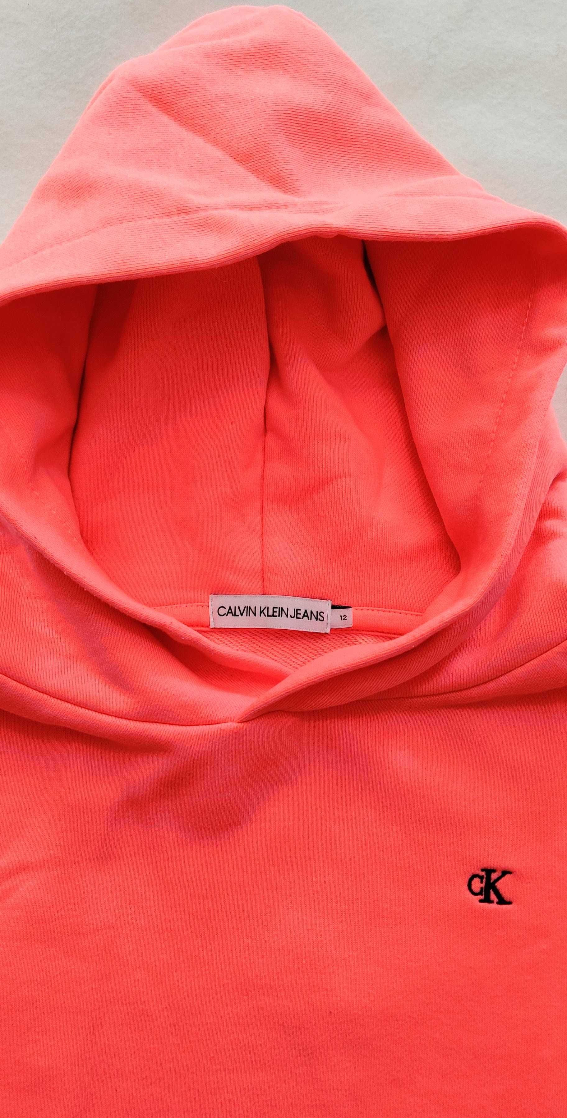 Sweat-shirt com capuz (12 anos, Calvin Klein)