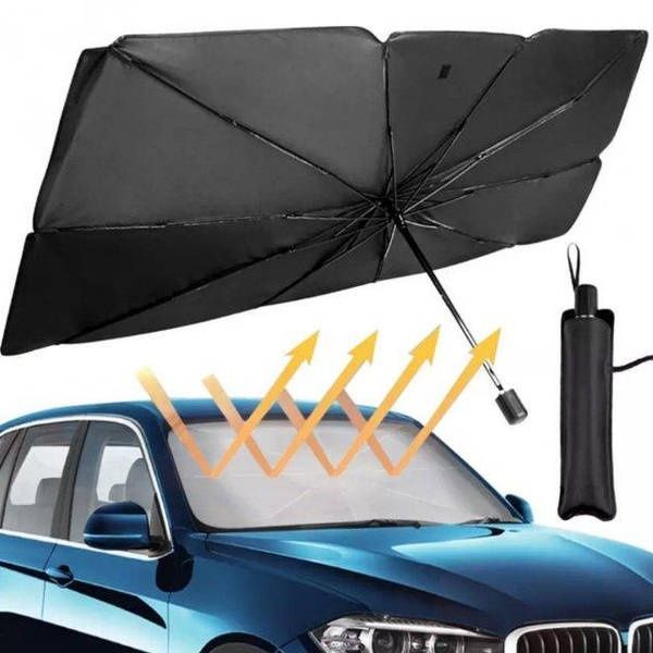 Сонцезахисна парасолька на лобове скло авто