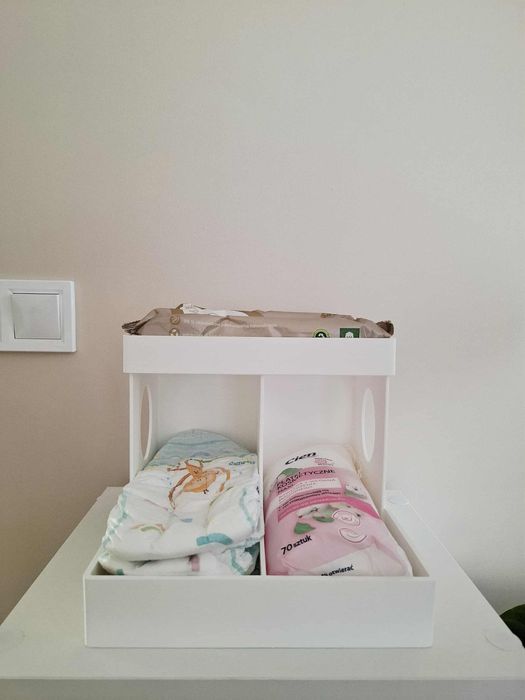 Organizer na pieluszki, mokre chusteczki , kosmetyki