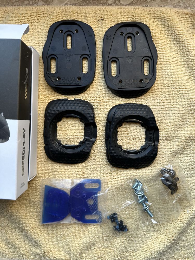 Speedplay Zero Aero Titanium plus dodatki