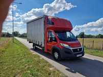 Fiat Ducato 10 EP plandeka Firanka 4.9m długosci Klima Fianka Poduszki