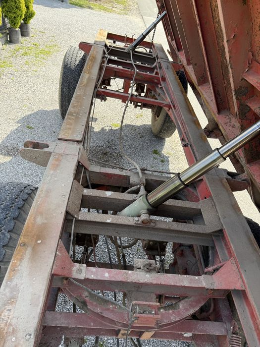 Przyczepa rolnicza wywrotka 16 ton Niemiecka masywna