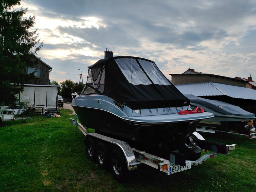 Łódź motorowa wind cruiser 750 diesel cumins 200KM zamiana na suv