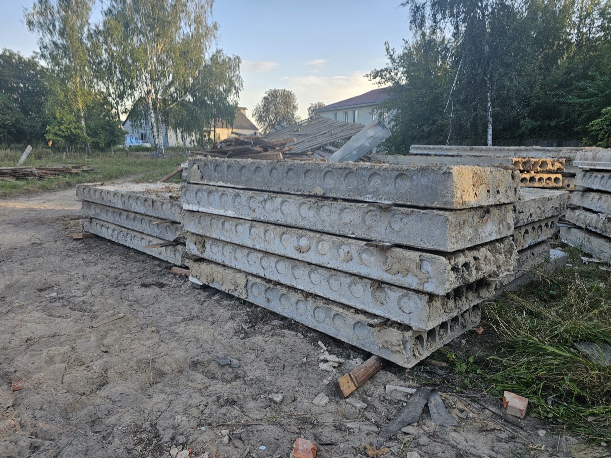 Плиты перекрытия ПК 60-1.20 б/у