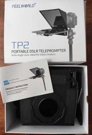 Prompter Teleprompter FEELWORLD TP2, faktura, nowy