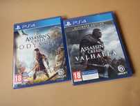 2 największe gry z serii ASSASSINS Creed PS4 PS5 Odyssey Valhalla !