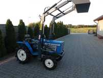 Iseki TU 1600 16KM 4x4 mini traktor TUR traktorek ogrodniczy kubota
