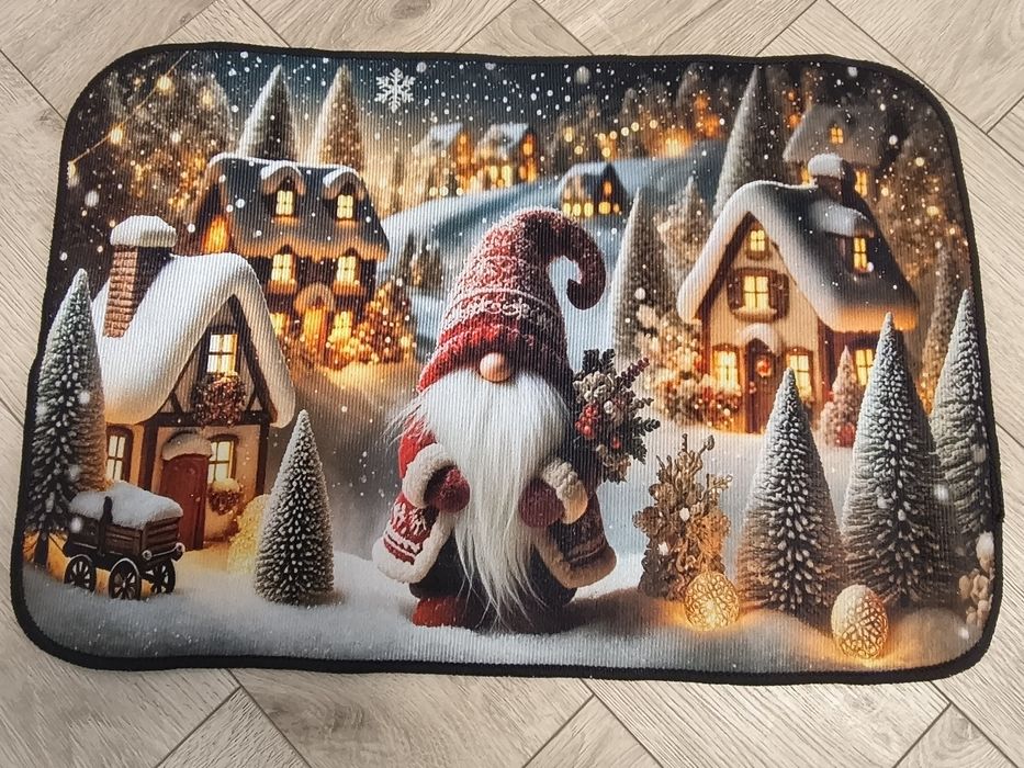 Dywaniki świąteczne antypoślizgowe