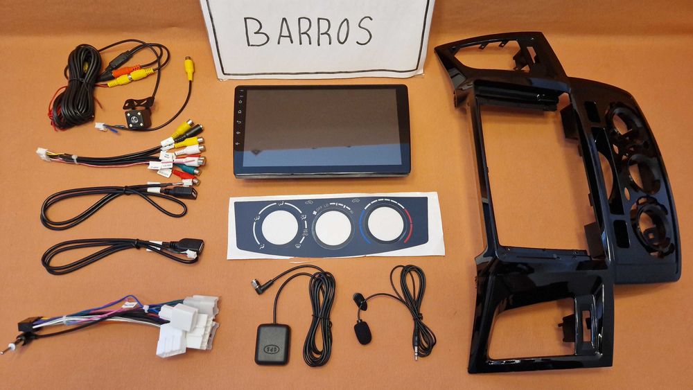 (NOVO) Rádio 2DIN • Toyota HILUX (2005 até 2015) • Android GPS 4+32GB