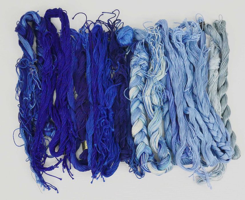 78.Mulina 100%Bawełna Haft mix zestaw na wagę 100g