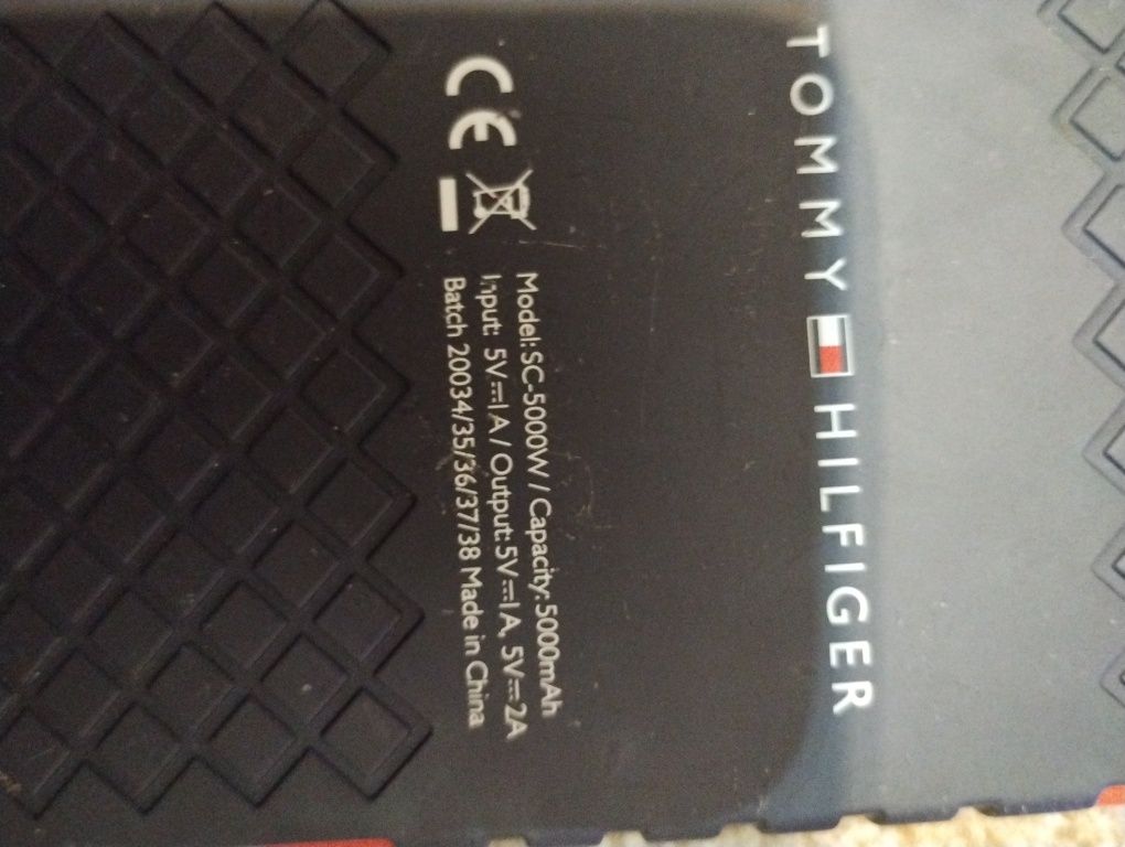 Ładowarka solarna Tommy Hilfiger power bank