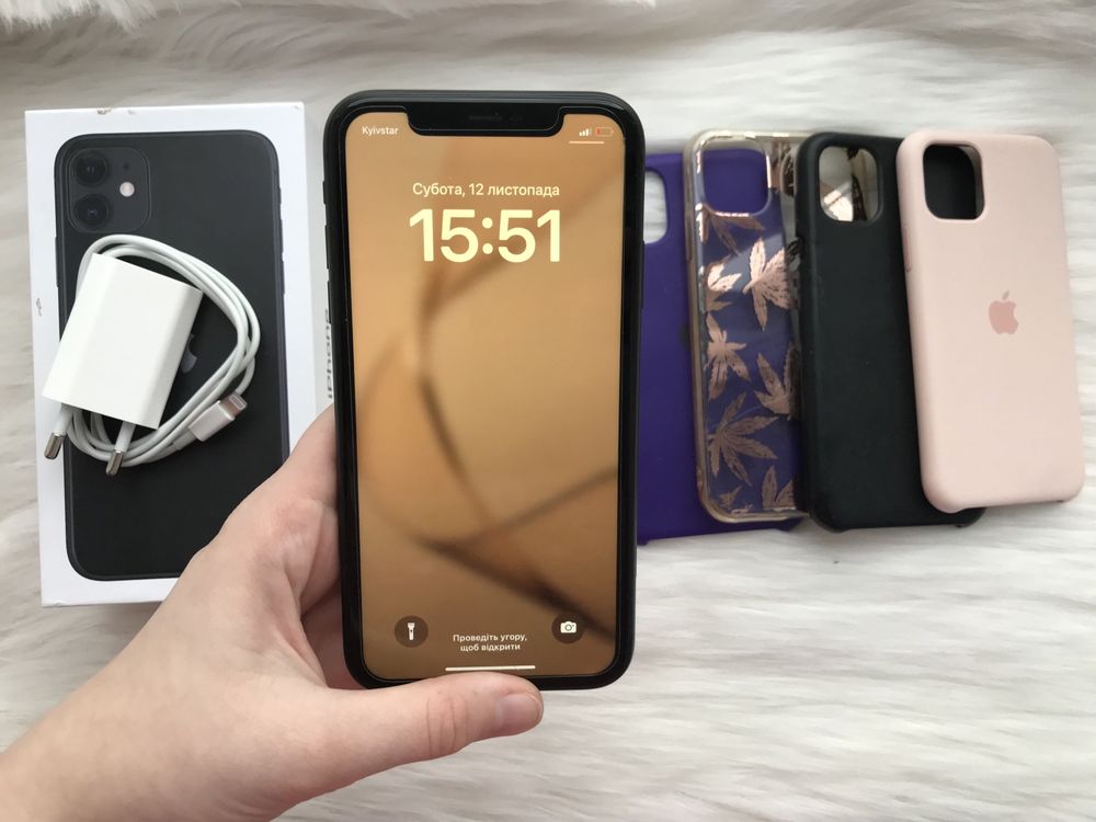 Iphone 11 64гб Neverlock 4 чехла в ПОДАРУНОК