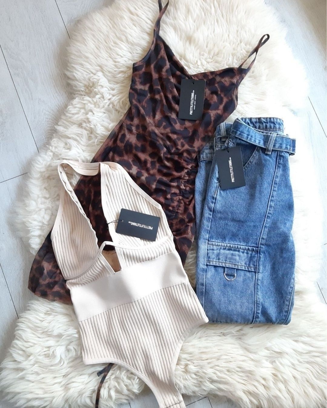 Paka outlet Bershka PrettylittleThing, boohoo, H&M,