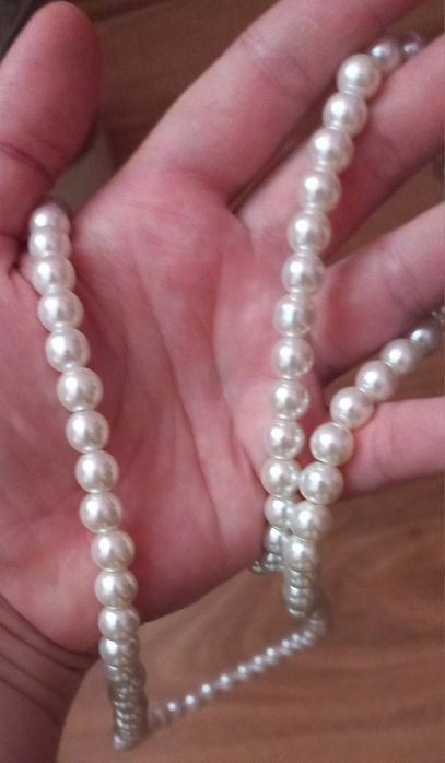 Naszyjnik sztuczne perły