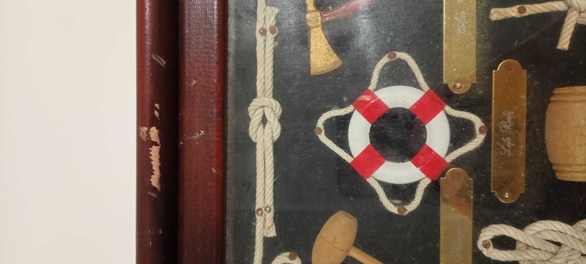 Chaveiro com temas náuticos