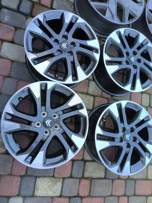 Felgi aluminiowe 17 Citroen C4 C5 SpaceTourer Jumpy Berlingo 5x108