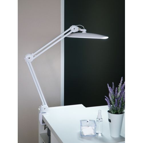 Лампа безтіньова настільна на струбцині 24 Вт, лампа бестеневая