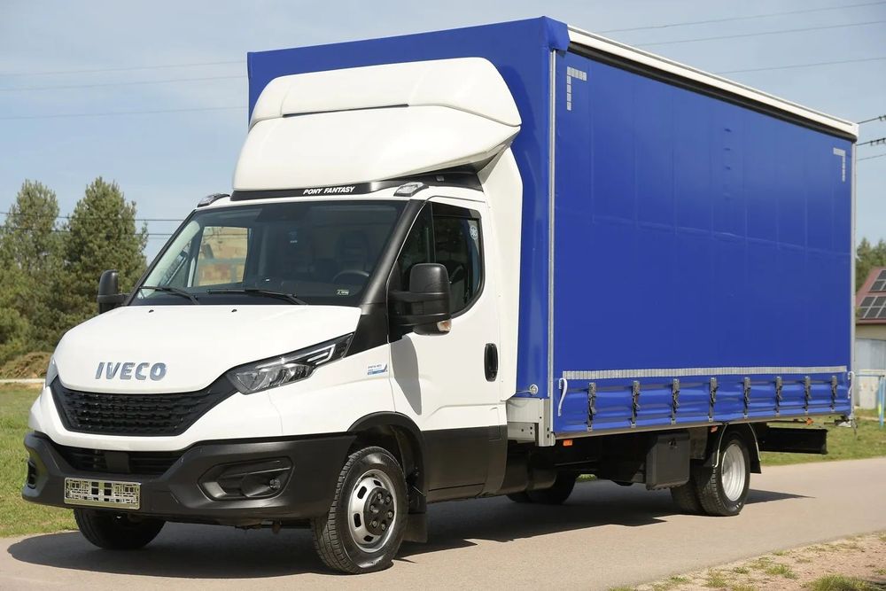 Iveco DAILY=50C18=3.0HPi=FIRANKA=5.50M=10EP  oRyGiNaŁ / FULL LED / 50-180 / Max Rozstaw / 2X FIRANKA+DRZWI / IMPORT