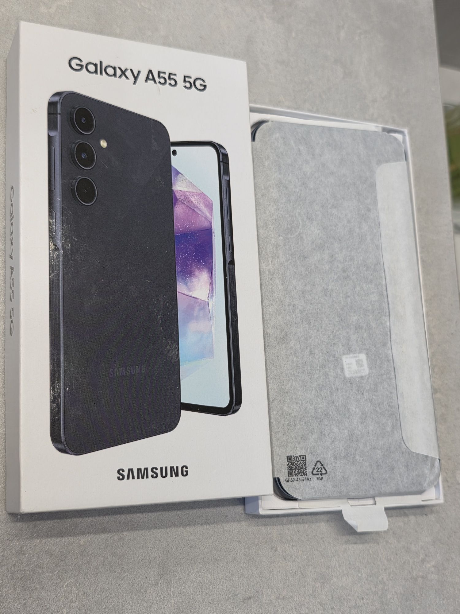 Fabrycznie Nowy Samsung Galaxy A55 Navy 256GB Gwarancja Komplet