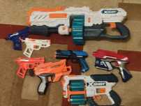 Pistolety nerf..