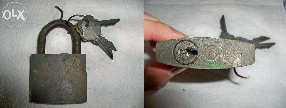 Замки навесные, амбарные, накладные СССР очень хорошего качества