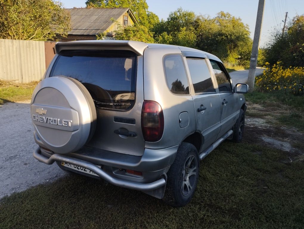 Chevrolet Niva на полном боевом