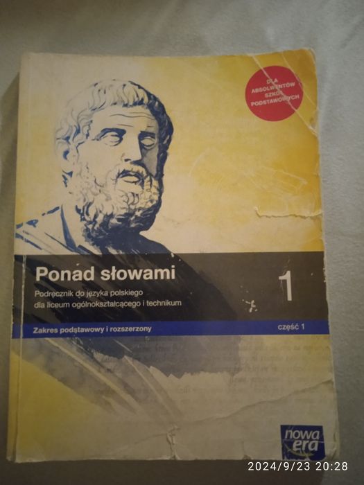 Ponad słowami 1 podręcznik