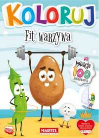 Koloruj - Fit warzywa - praca zbiorowa