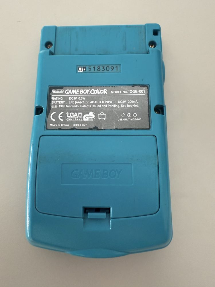 Nintendo Gameboy Color Azul
