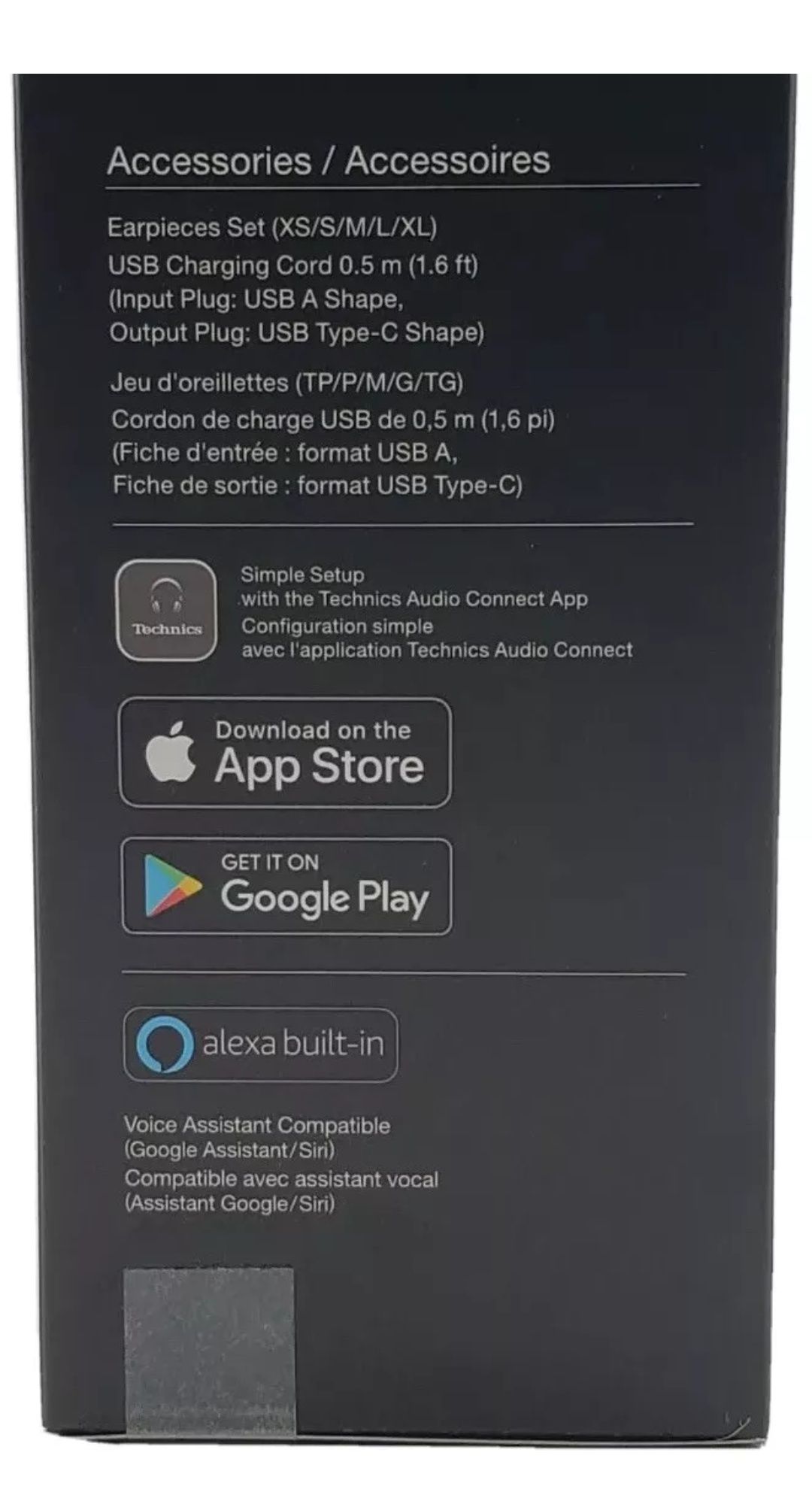 Навушники Panasonic Technics Wireless Stereo EAH-AZ70W Bluetooth срібн