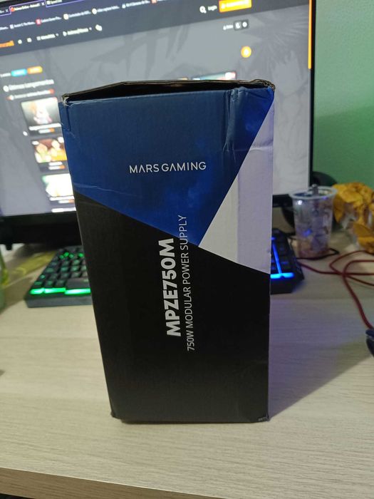 Nova Mars Gaming Power Supply 750W 80 Plus Full Modular White64550791776513121