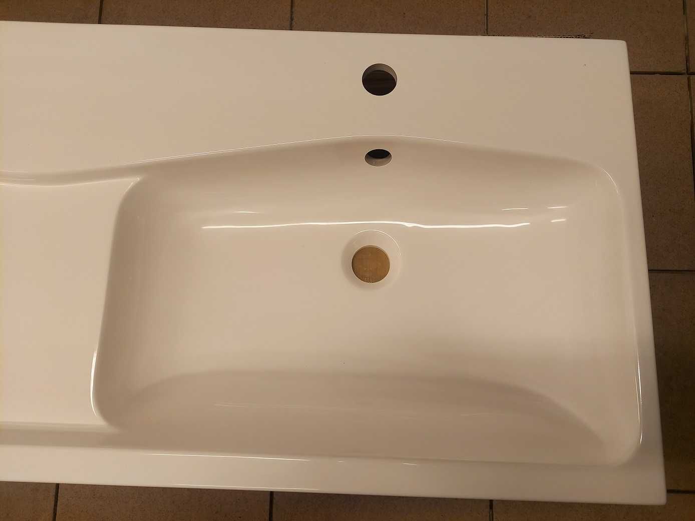 Podwójna umywalka Mila 120 Cm Nowa