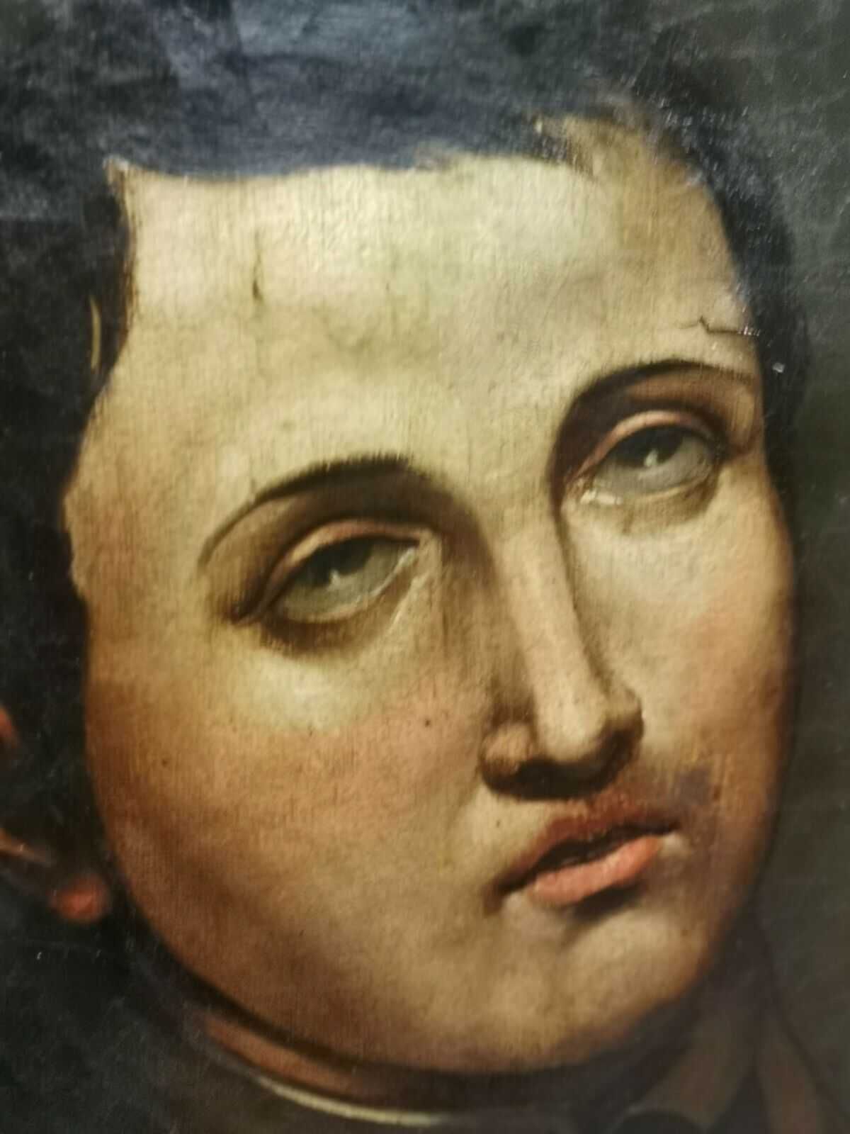 Obraz olejny św. Stanisława Kostki XVII-XVIII w. Oryginał
