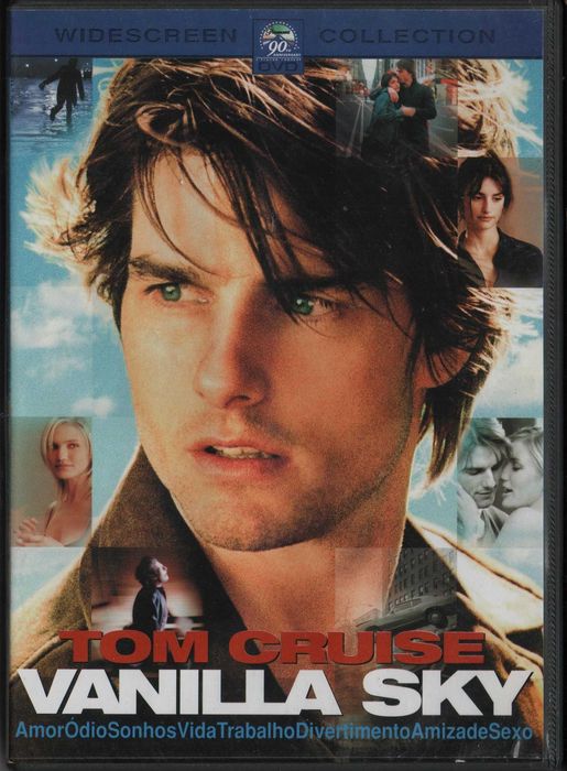Dvd Vanilla Sky - suspense - Tom Cruise/ Cameron Diaz - extras