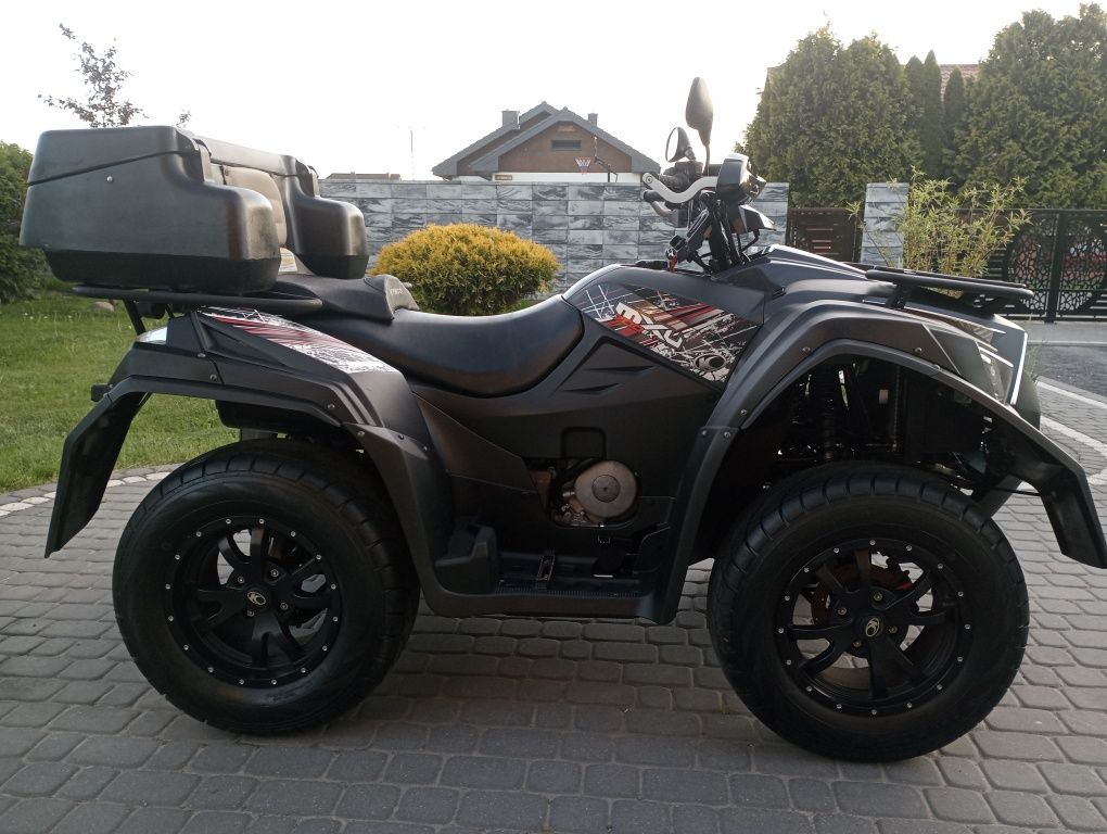 Quad KYMCO MXU 700 4x4 IRS Led Blokady Homologacja